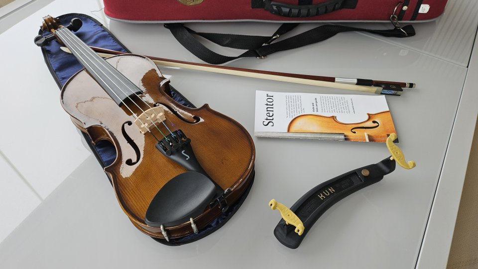 Violín Stentor con almohadilla y estuche de segunda mano · Foto 2 de 10 · Almería · 170 €
