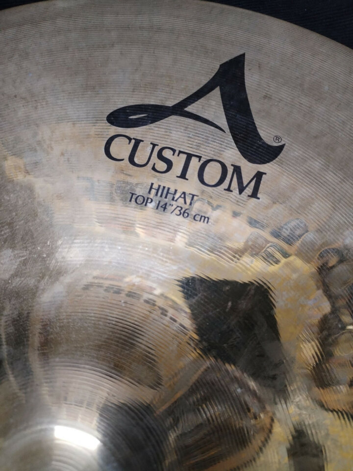 14" Hi Hat zildjian A Custom