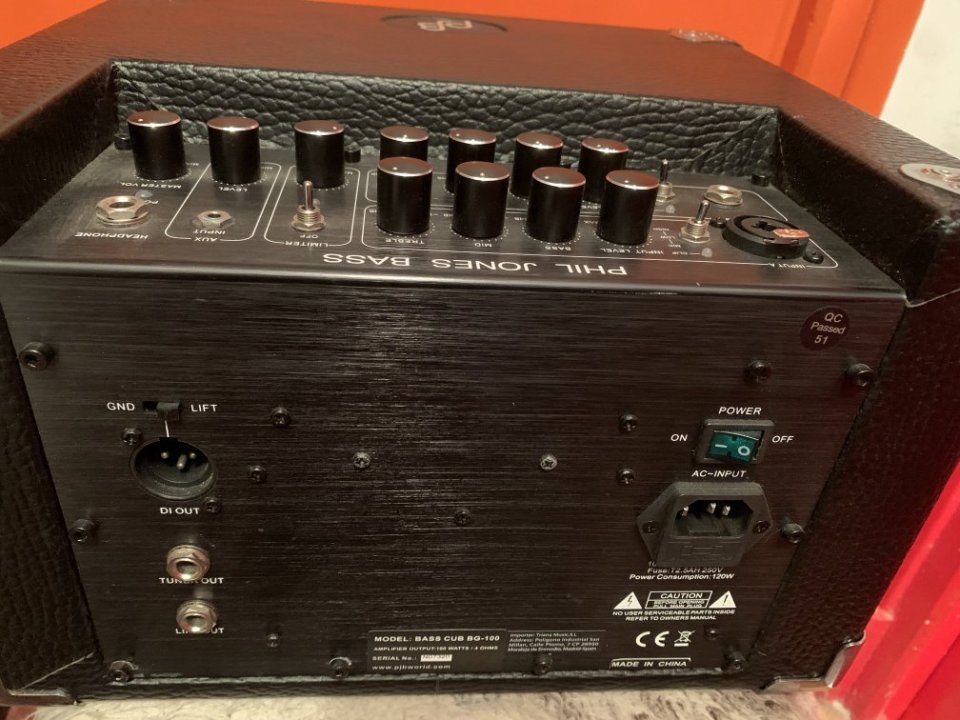 Phil Jones BG-100 Bass Cub 2x5 100w Combo BK