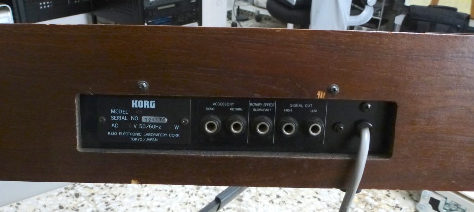 Korg CX-3 Combo Organ original (analógico)