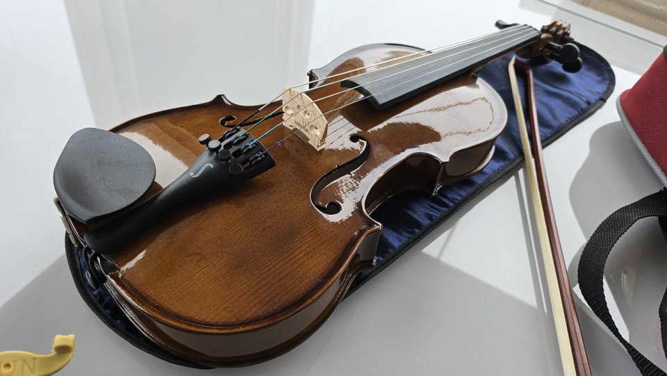 Violín Stentor con almohadilla y estuche de segunda mano · Foto 3 de 10 · Almería · 170 €