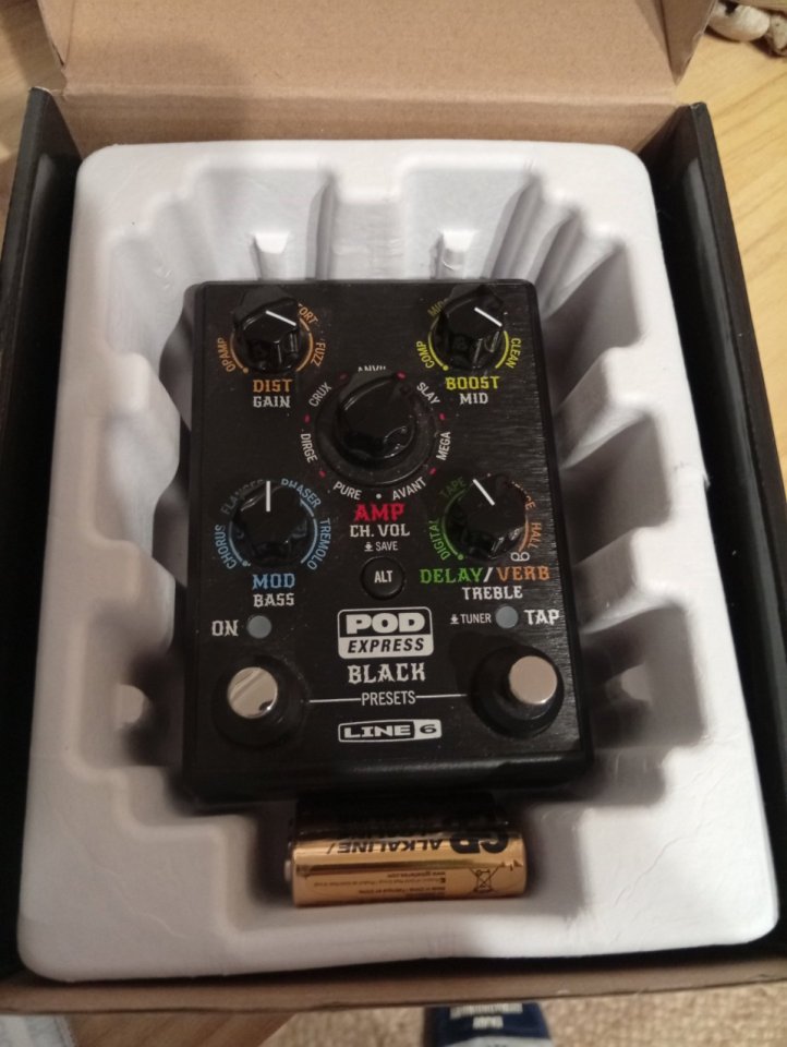 Line pod express black con alimentador