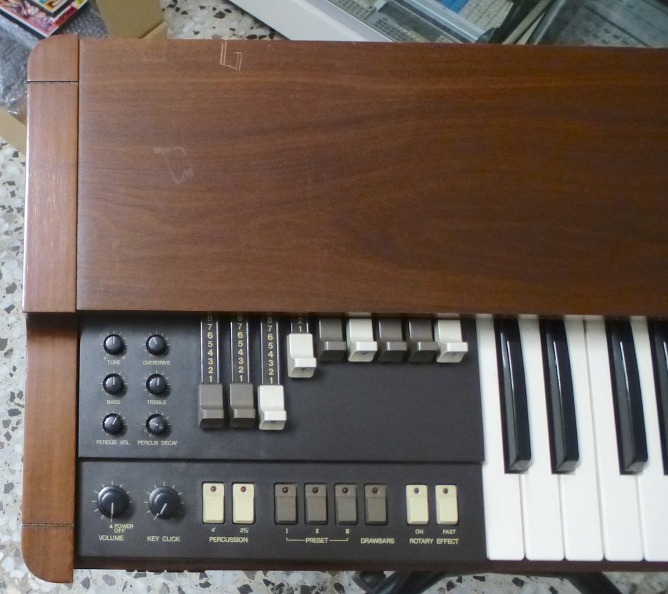 Korg CX-3 Combo Organ original (analógico)
