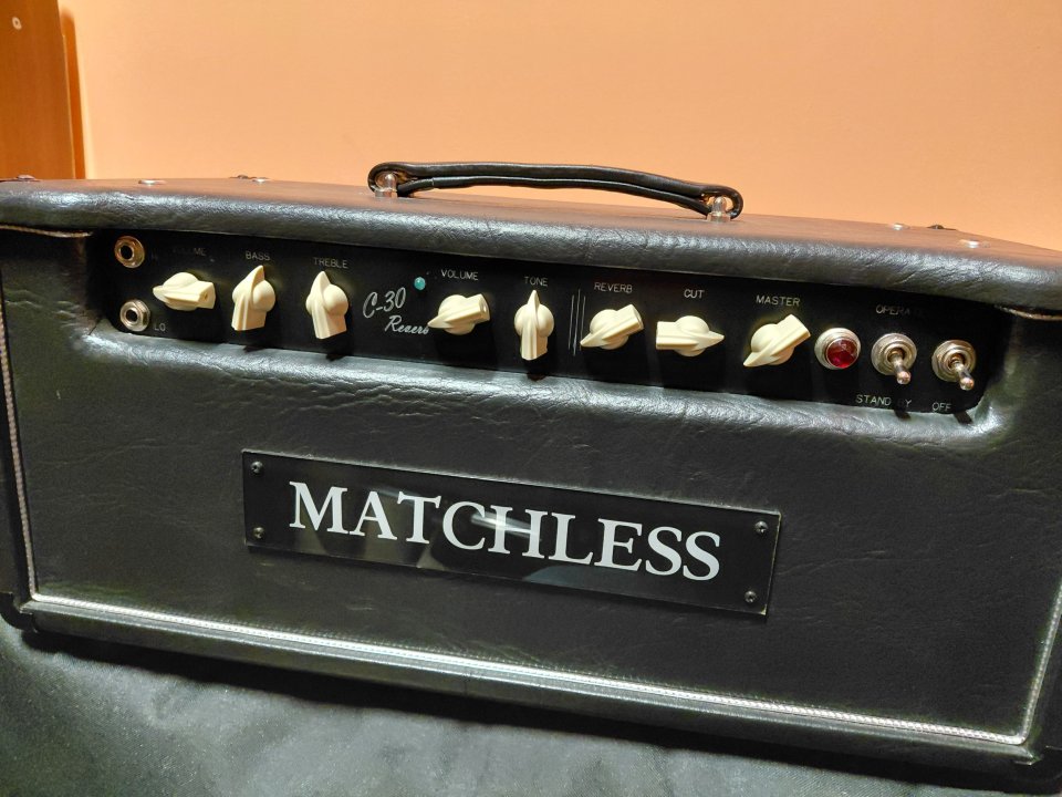 Matchless HC-30 (con Flight case) + Matchless 2x12 SD 30 W