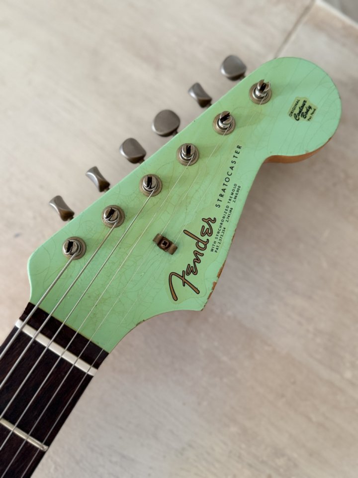 Fender Stratocaster Custom Shop 60 Surf green Matching headstock de segunda mano · Foto 4 de 10 · Valencia