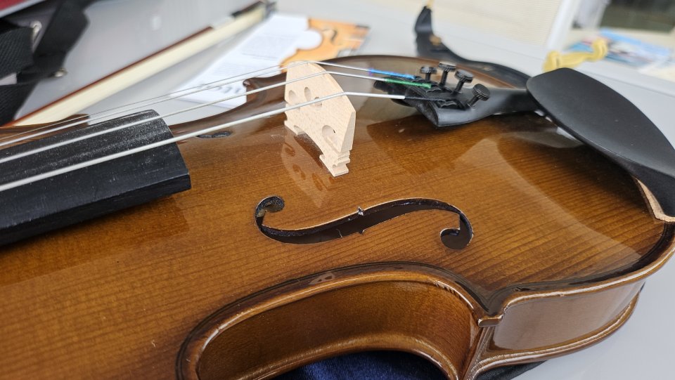 Violín Stentor con almohadilla y estuche de segunda mano · Foto 5 de 10 · Almería · 170 €