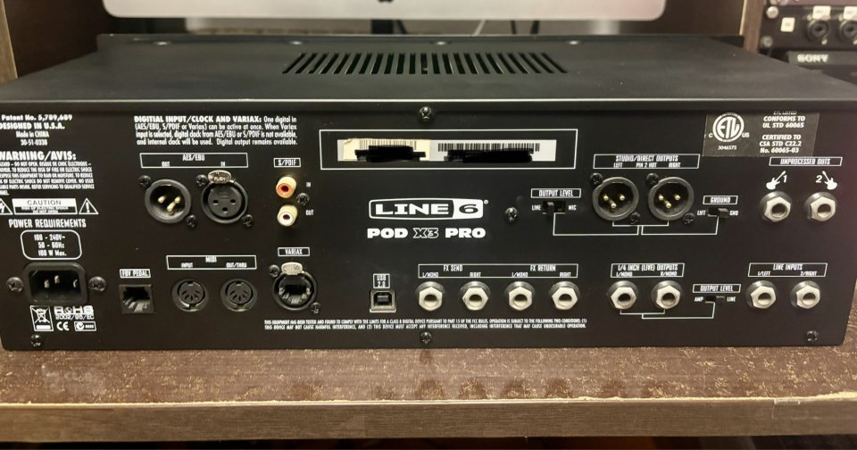 Vendo Line 6 POD X3 Pro de segunda mano · Foto 3 de 3 · Barcelona · 250 €