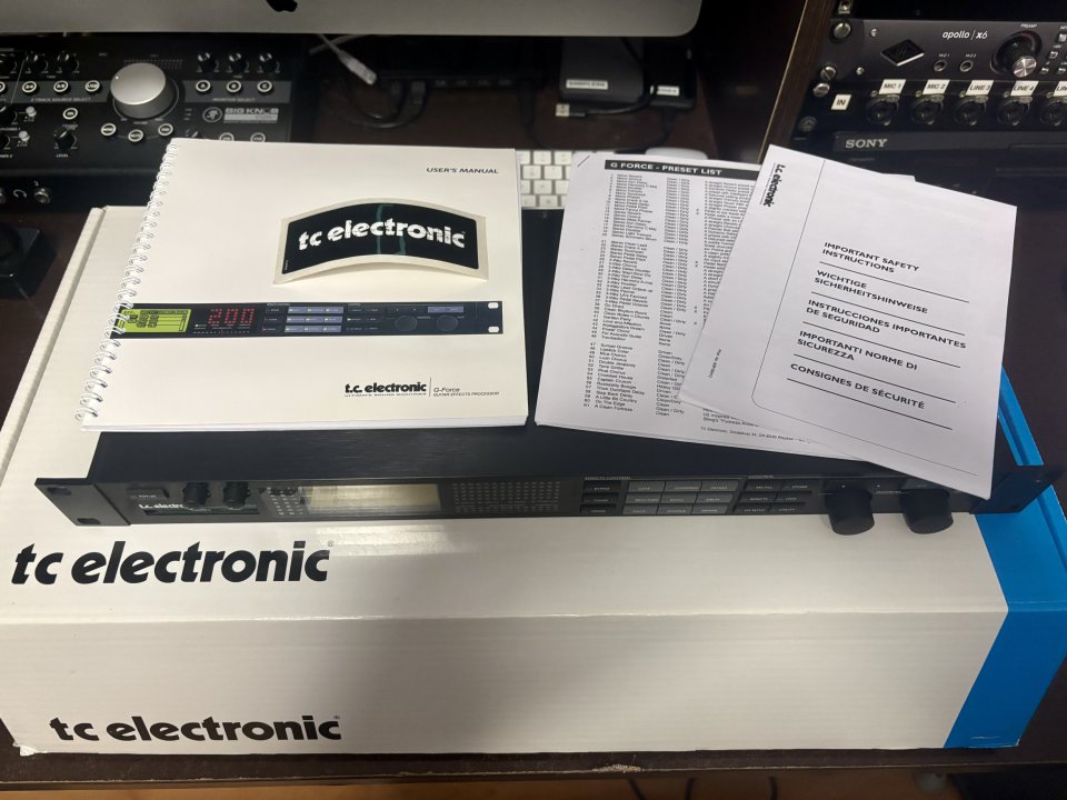Vendo TC Electronic G-Force de segunda mano · Foto 1 de 6 · Barcelona · 400 €