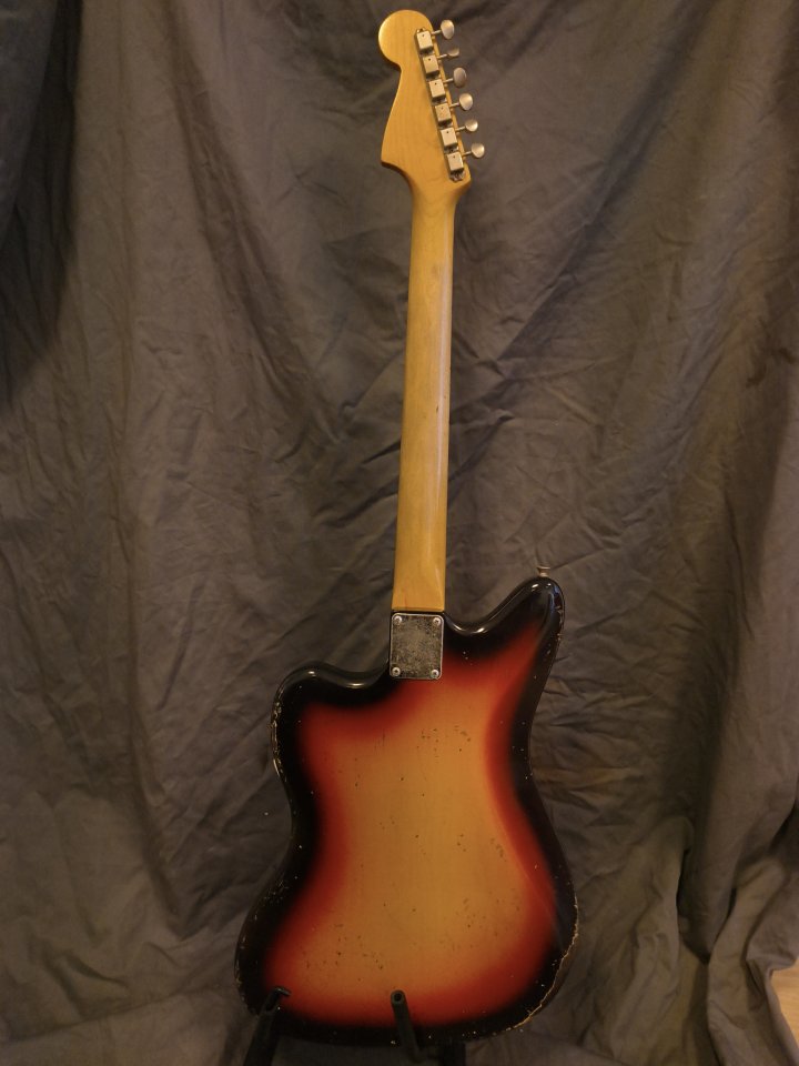 Jazzmaster 59 Partcaster Sunburst MJT, Staytrem, Antiquity