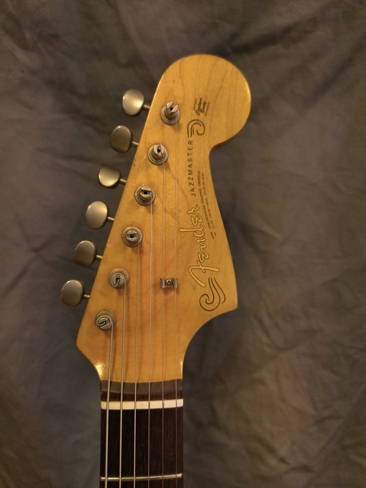 Jazzmaster 59 Partcaster Sunburst MJT, Staytrem, Antiquity