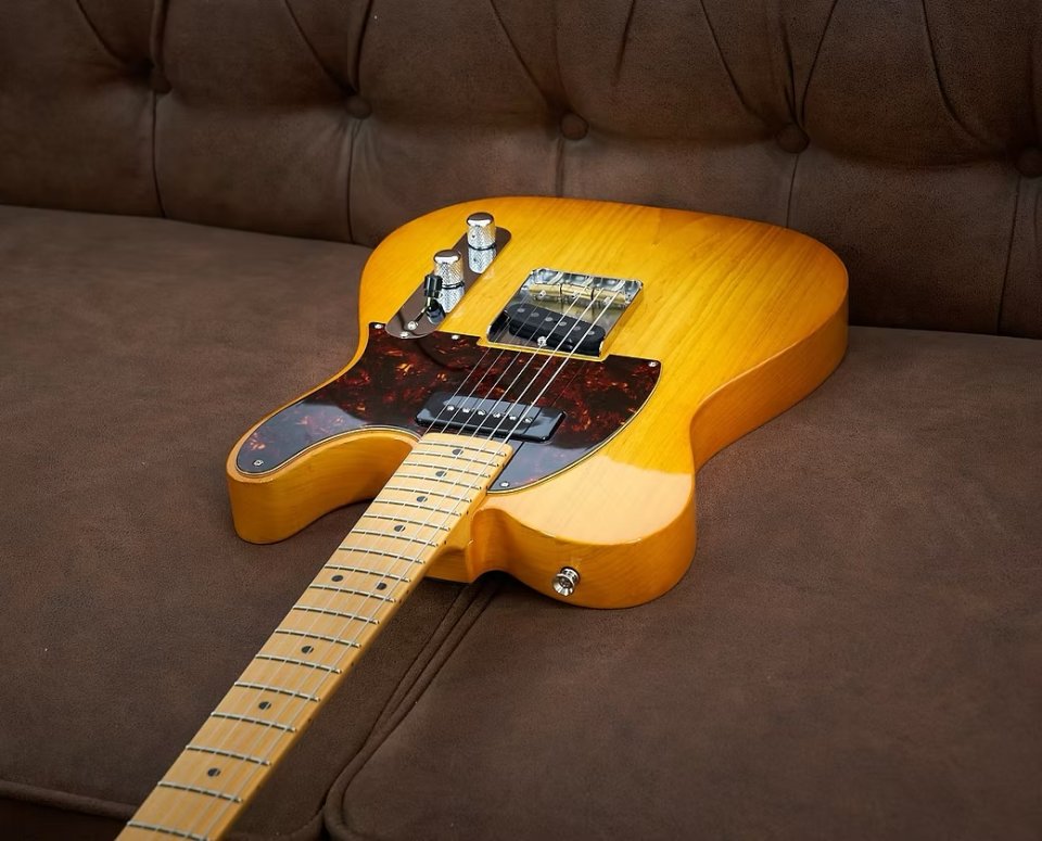 Guitarra Eléctrica Rossi Handmade Guitars Telma P90 - Vintage Blonde