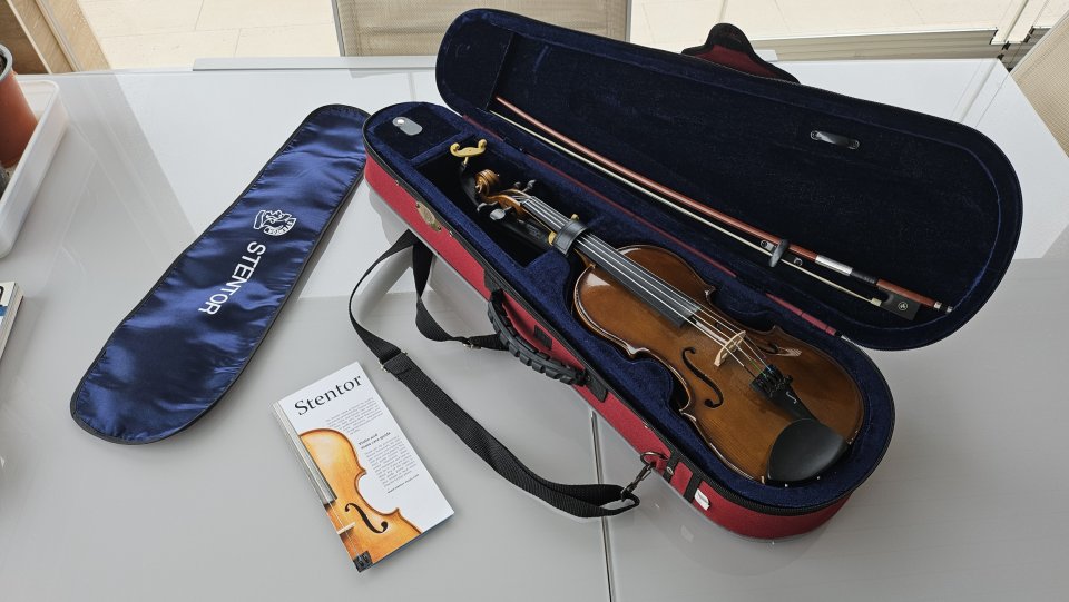 Violín Stentor con almohadilla y estuche de segunda mano · Foto 9 de 10 · Almería · 170 €