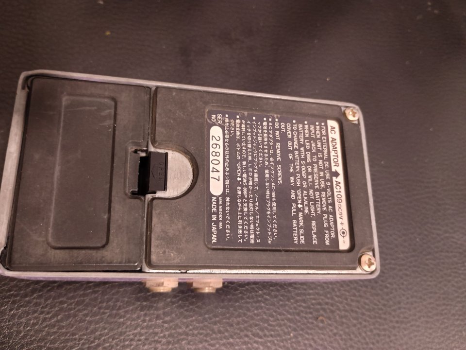 Pedal Ibanez CS9 Stereo Chorus vintage de segunda mano · Foto 3 de 6 · Málaga · 170 €