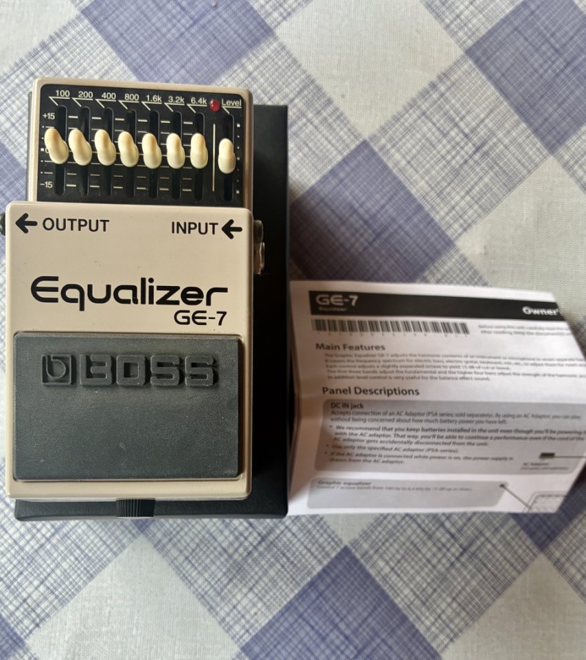 Equalizador BOSS GE-7 de segunda mano · Foto 2 de 4 · Madrid · 90 €