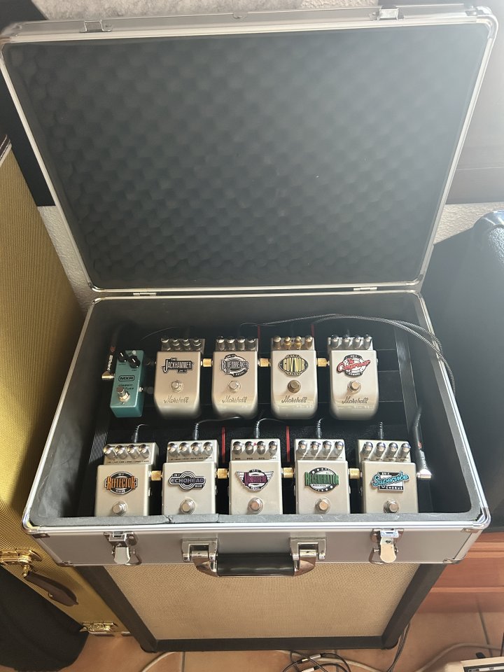 Todos los pedales MARSHALL juntos. OCASION UNICA.