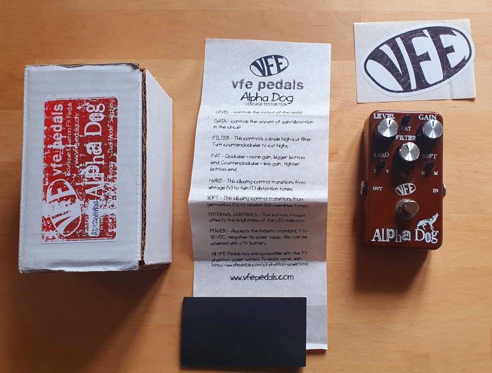 VFE Alpha Dog Mk II Distorsión