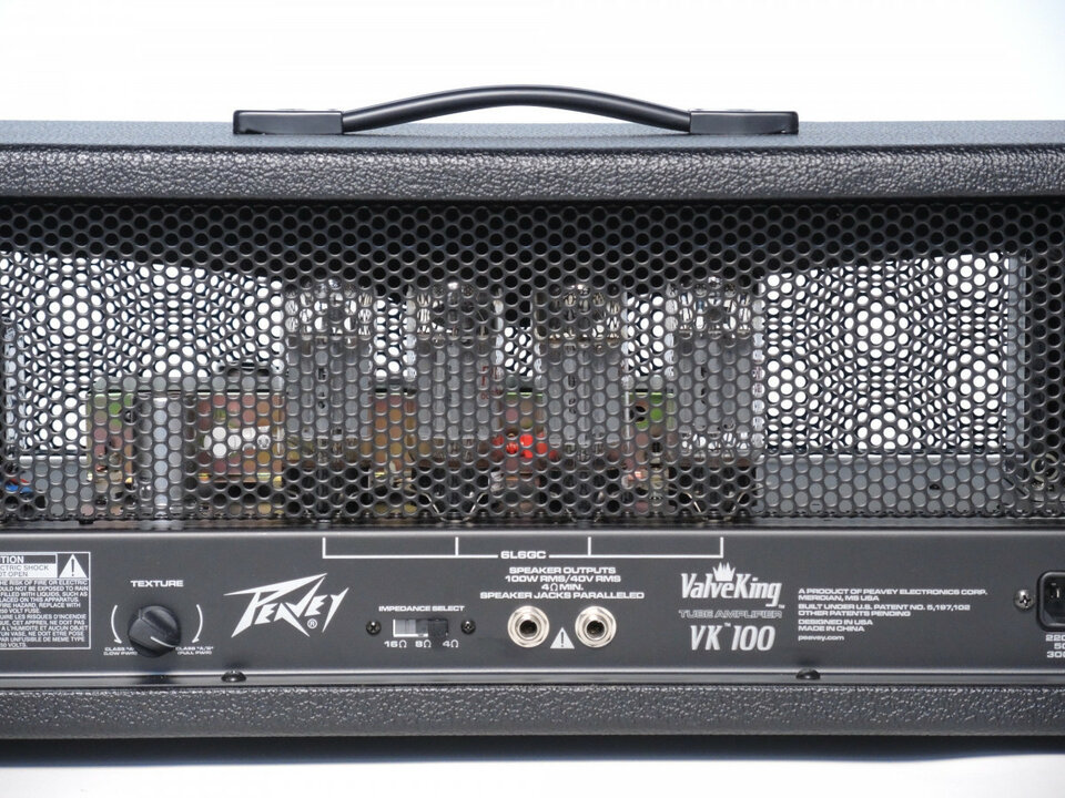 Peavey Valveking: Cabezal 100% a válvulas de 100w