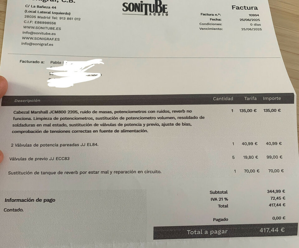 Marshall JCM 800 2205 + 2x12 + flight case