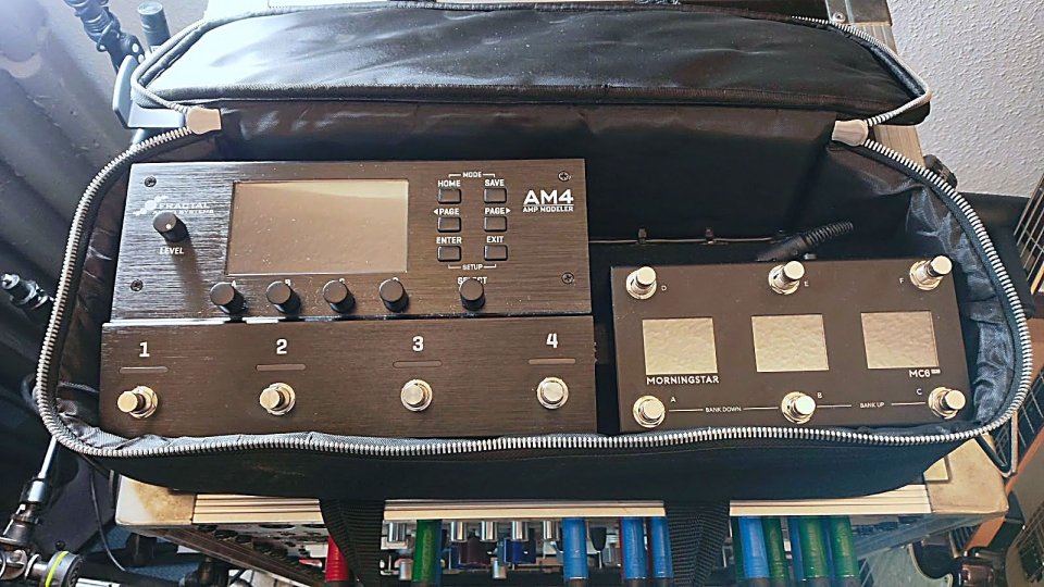 Fractal Am4 + Morningstar MC6 MKII Pro + Cioks Sol + Pedaltrain Nano+ de segunda mano · Foto 3 de 4 · Madrid · 1200 €
