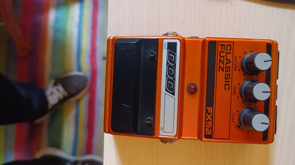 DOD Classic Fuzz FX52 estado coleccionista