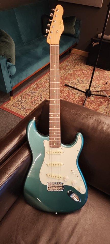 Guitarra Eléctrica Rossi Handmade Guitars Stella Sherwood Green