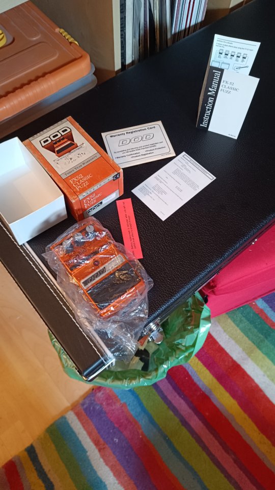 DOD Classic Fuzz FX52 estado coleccionista