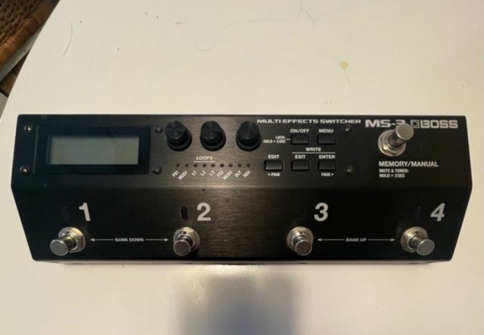 Boss MS-3 Effect-Loop-Switcher de segunda mano · Foto 3 de 4 · Pontevedra · 295 €