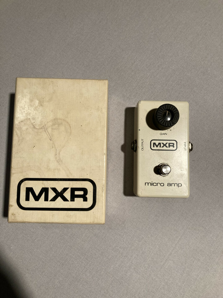 MXR Micro Amp (Vintage)