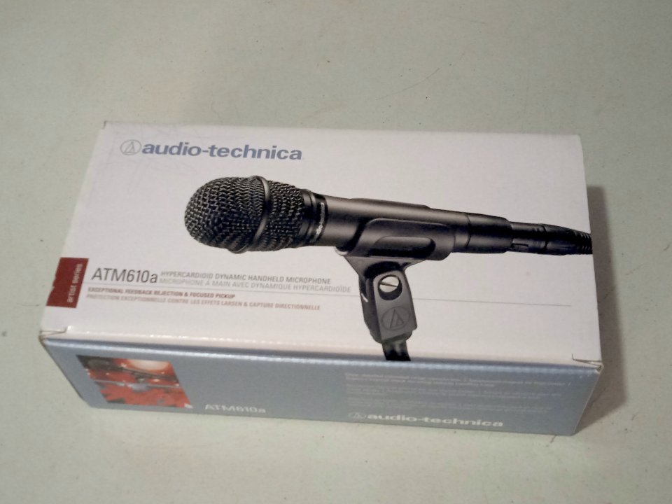 Micrófono Audio Technica ATM 610A Hypercardioid Dynamic