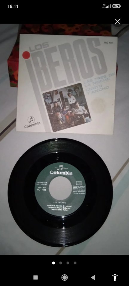 1 Single  Los Iberos 1968