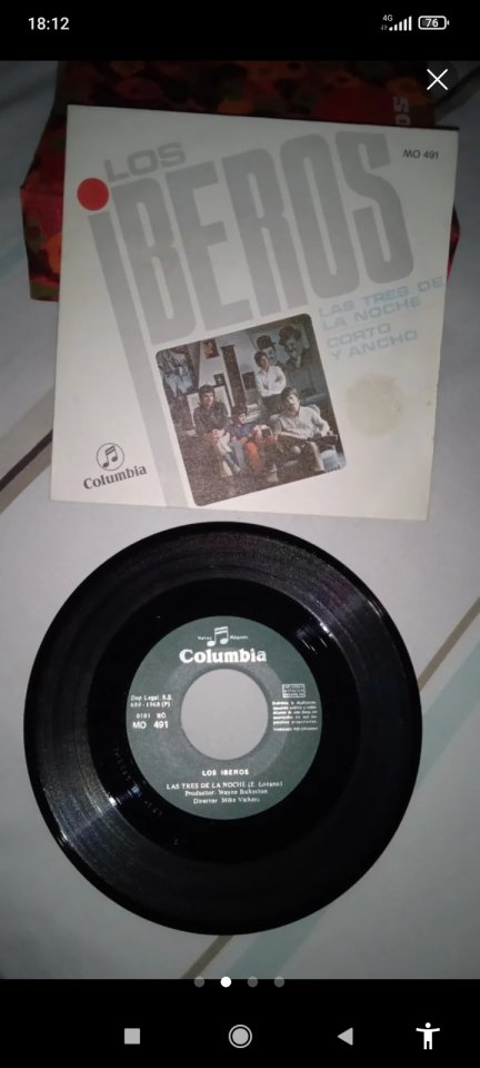 1 Single  Los Iberos 1968