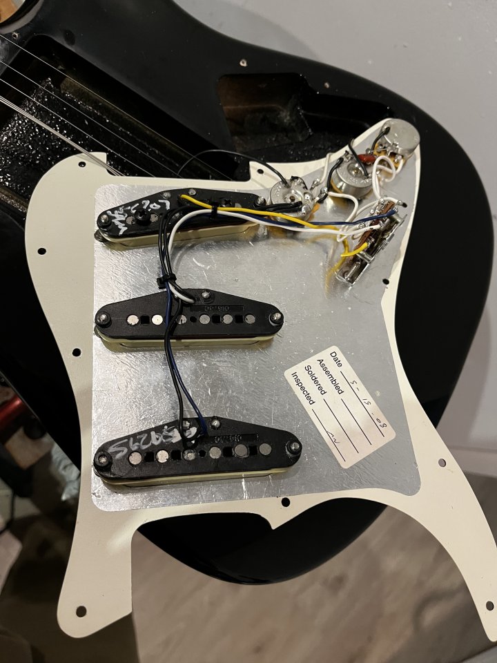 Partscaster Squier piezas Fender USA reverse headstock de segunda mano · Foto 2 de 10 · Sevilla · 375 €