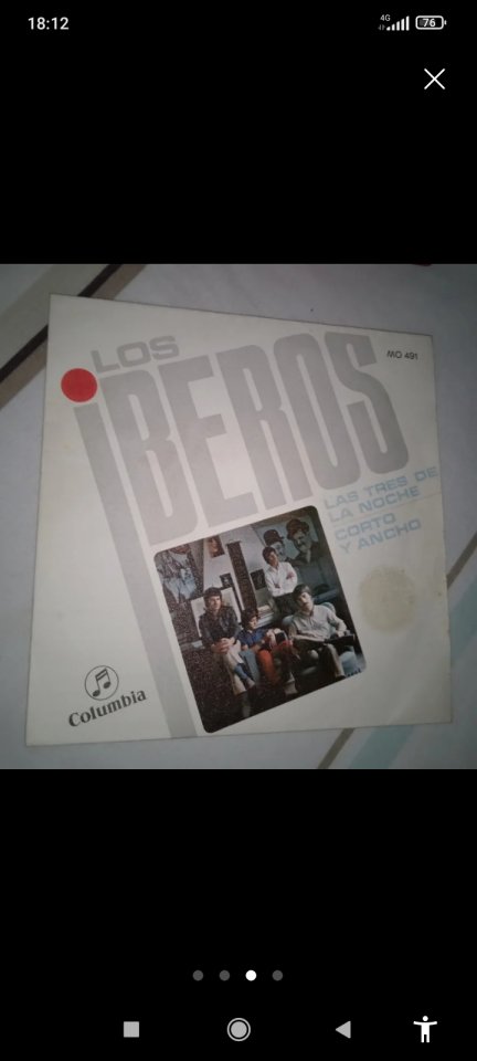 1 Single  Los Iberos 1968