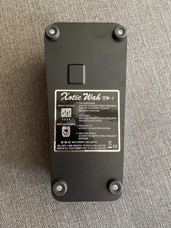 XOTIC WAH XW-1 NUEVO!!! de segunda mano · Foto 6 de 10 · Murcia · 179 €