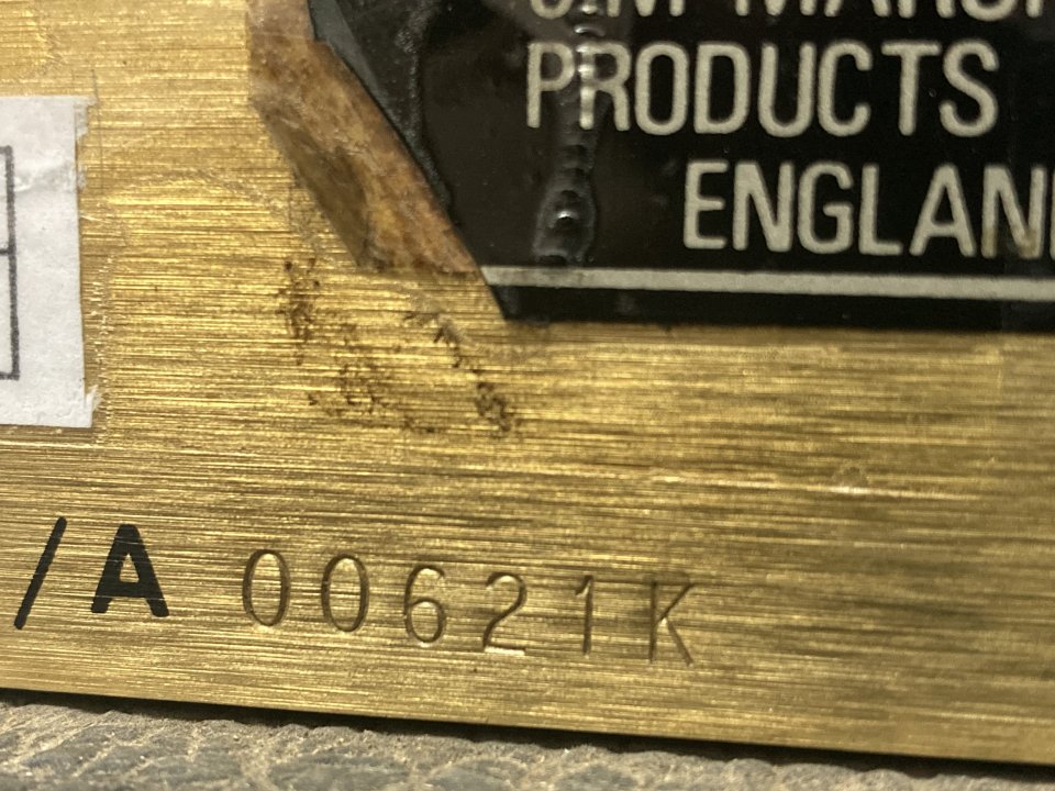 Marshall jmp mkII máster model 100w mod.2203