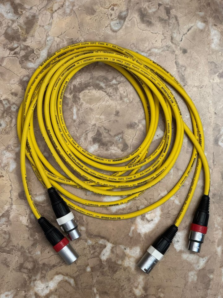 Sommer Cable Epilogue Phono Cable 3,0