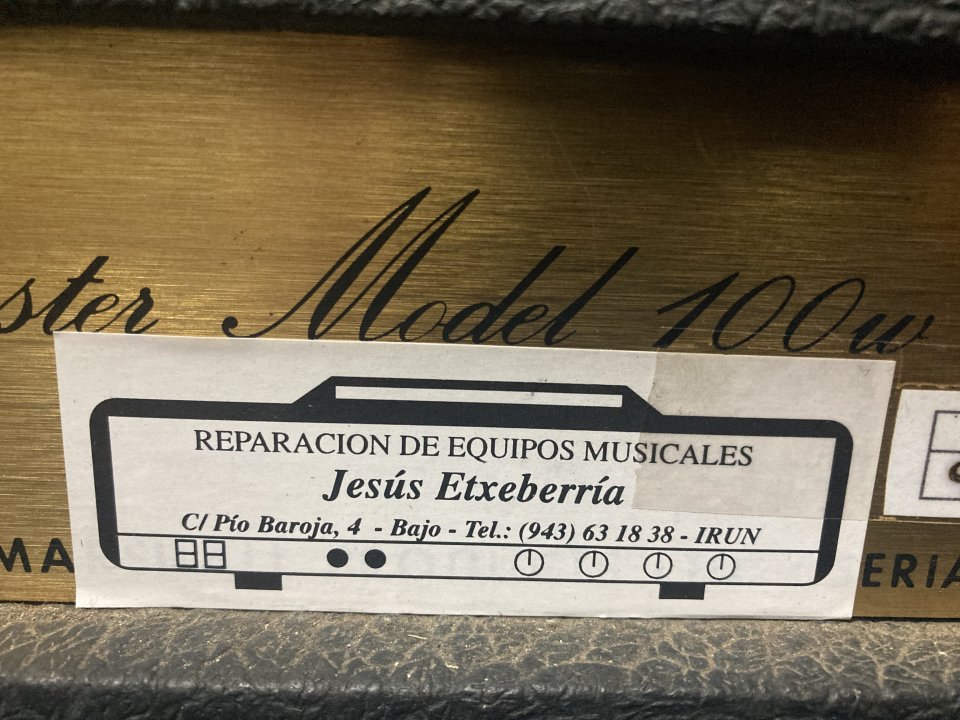 Marshall jmp mkII máster model 100w mod.2203