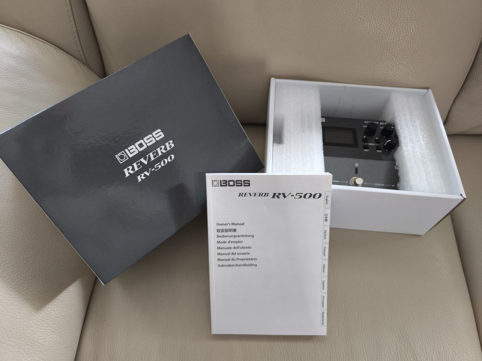 Boss RV-500 Reverb Pedal