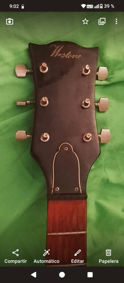 Westone Vintage Made in Italy – Original – 2 Humbuckers – Negra de segunda mano · Foto 2 de 9 · Granada · 349 €