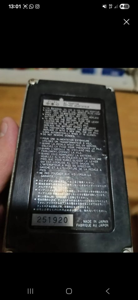 Ibanez ts10 japan n' de serie bajo