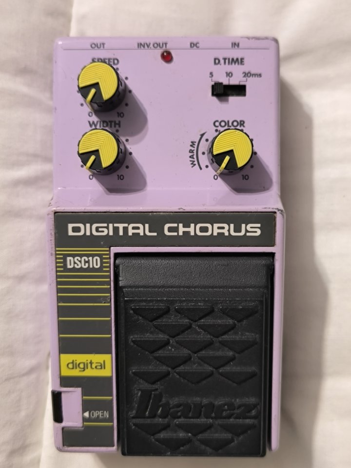 Colección de pedales Ibanez