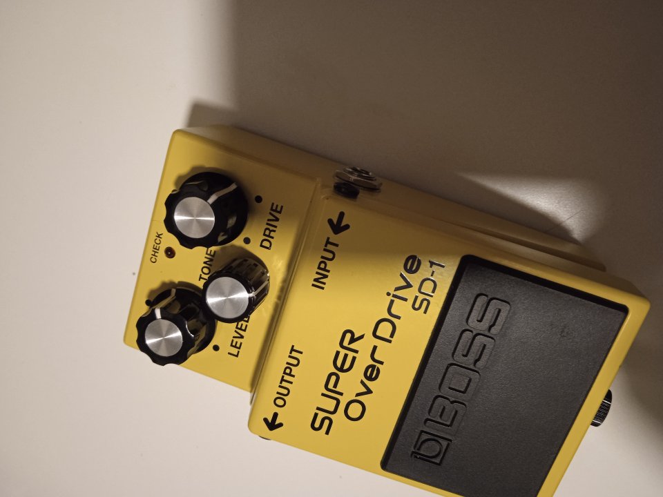 Boss SD1 overdrive