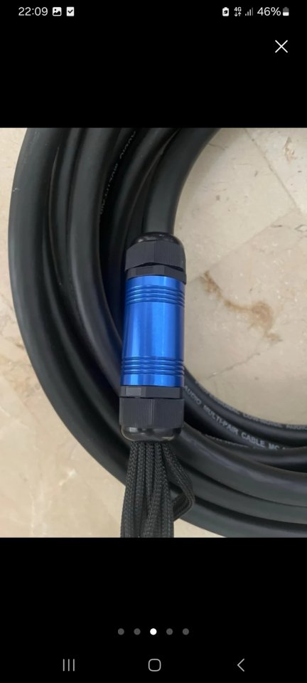 Caja escenario multicore 16/4 canales 30m con fly case