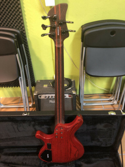 Ibanez G105-TOR Naranja · Bajo 5 cuerdas · Como nuevo · Estuche incluido