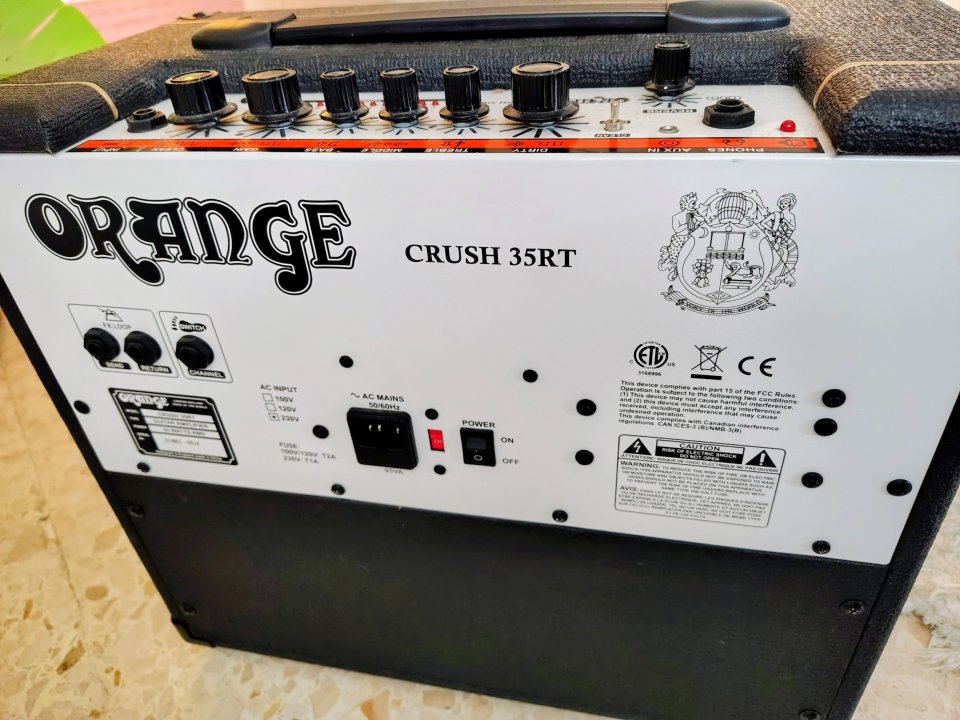 Orange Crush 35RT (Modificado) de segunda mano · Foto 4 de 4 · Sevilla · 200 €