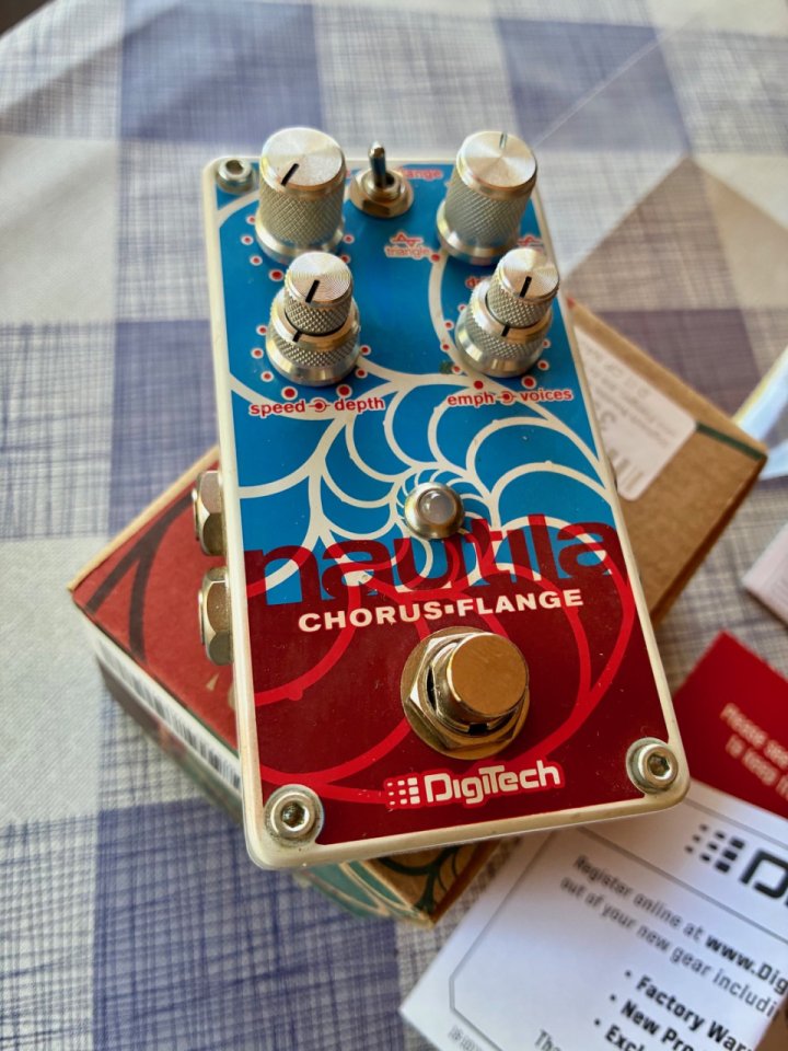 Chorus y Flanger DIGITECH NAUTILA de segunda mano · Foto 2 de 4 · Madrid · 100 €