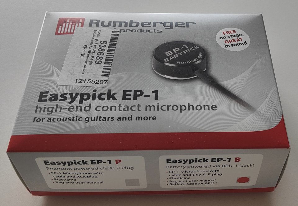 Pastillas para guitarra acústica Rumberger y Ultratonic de segunda mano · Foto 5 de 10 · Araba · 300 €