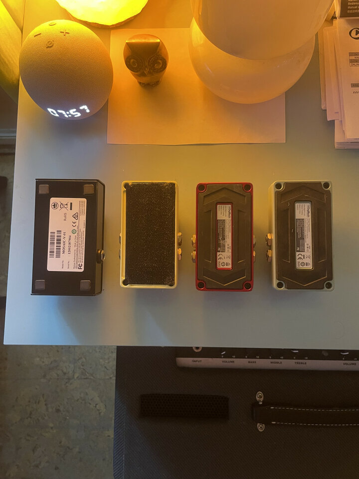 Pedales Digitech: Polara, Obscura, Mosaic, Ventura Vibe