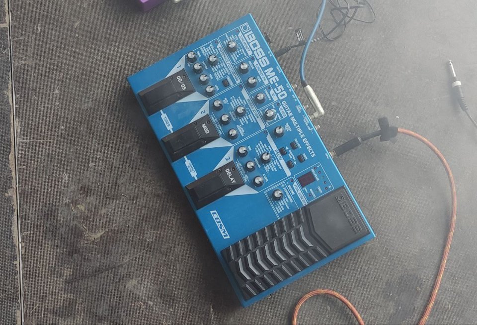 Pedalera Boss ME50 + PSA