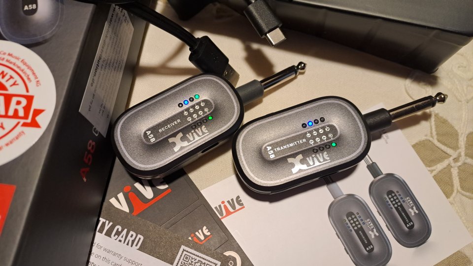 Sistema inalámbrico XVive A58 + Pedalera Autónoma